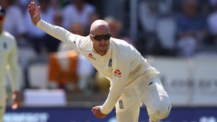 England spin bowler Jack Leach